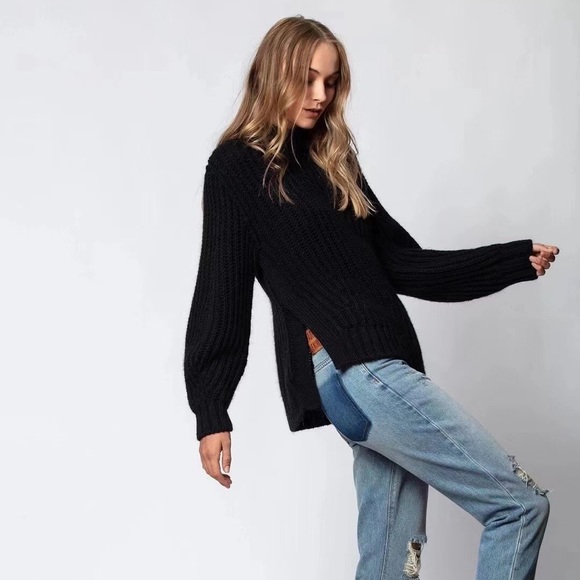 ZADIG & VOLTAIRE Marlon Awa Sweater In Encre - Picture 4 of 8